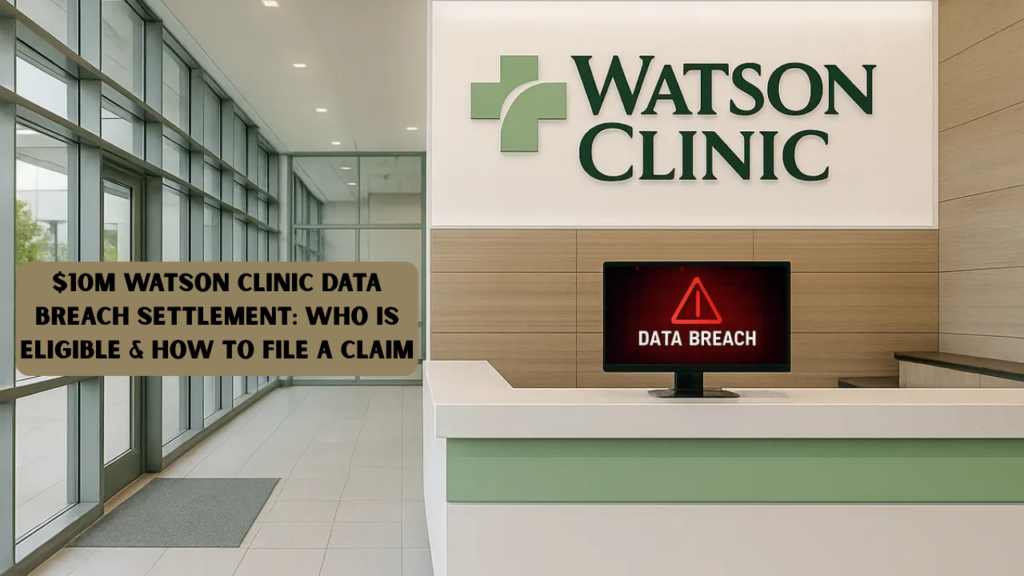 $10M Watson Clinic Data Breach Settlement: Who Is Eligible & How to File a Claim