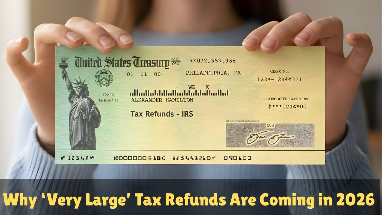 Why ‘Very Large’ Tax Refunds Are Coming in 2026, According to Government Officials