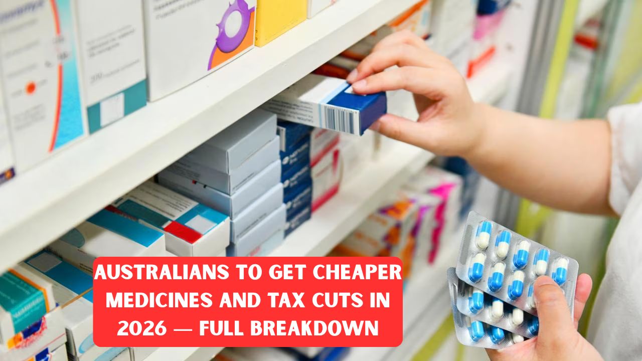 Australians to Get Cheaper Medicines and Tax Cuts in 2026 — Full Breakdown