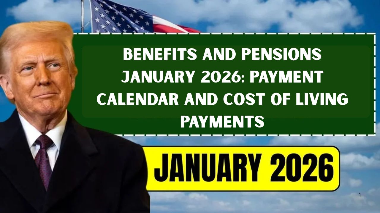 Benefits and Pensions January 2026: Payment Calendar and Cost of Living Payments