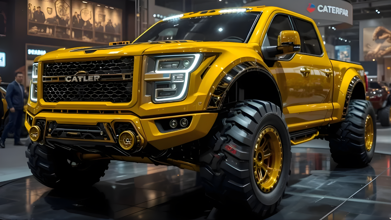Caterpillar Roars Back in 2026 with a Powerful, Modern Pickup Truck