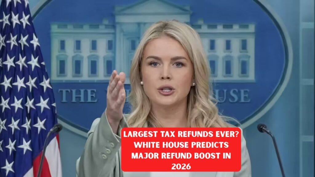 Largest Tax Refunds Ever? White House Predicts Major Refund Boost in 2026