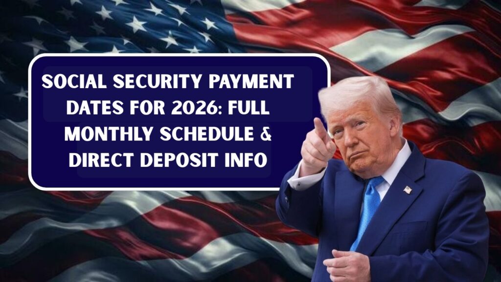 Social Security Payment Dates for 2026: Full Monthly Schedule & Direct Deposit Info
